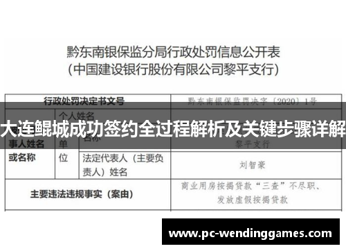 大连鲲城成功签约全过程解析及关键步骤详解