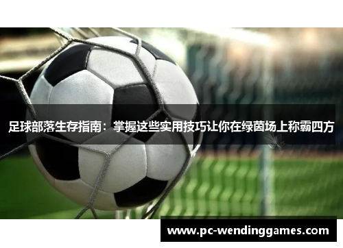 足球部落生存指南：掌握这些实用技巧让你在绿茵场上称霸四方