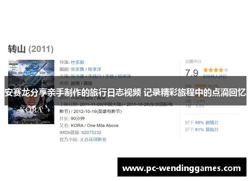 安赛龙分享亲手制作的旅行日志视频 记录精彩旅程中的点滴回忆 安赛龙分享亲手制作的旅行日志视频 记录精彩旅程中的点滴回忆